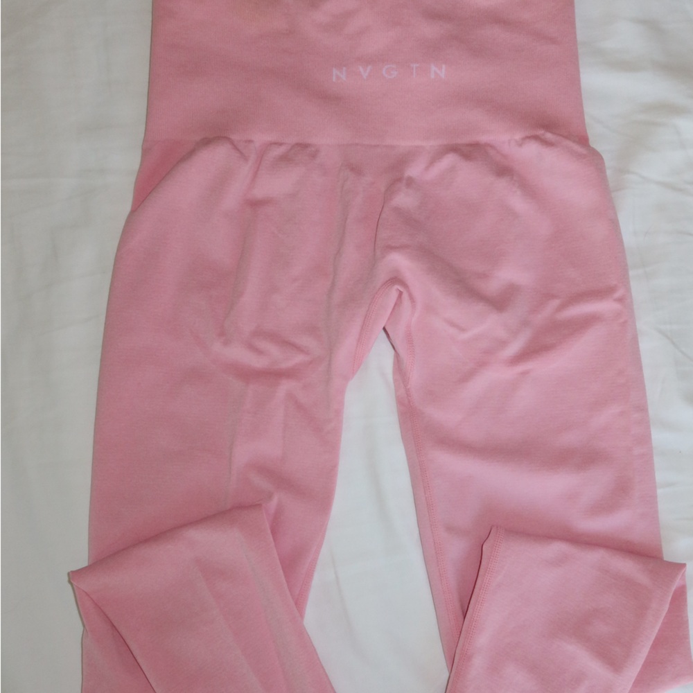 NVGTN SEAMLESS PINK LEGGINGS